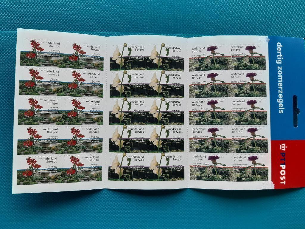 Mailer zomerzegels 2001, Ophalen of Verzenden, Postfris