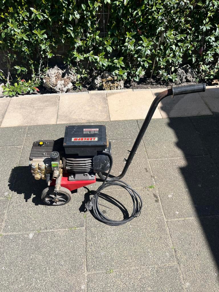 LEES TEXT ! Marynet Sodaxo S 8/100 hogedrukreiniger, Ophalen, Gebruikt, Elektrisch, Met regelbare waterdruk