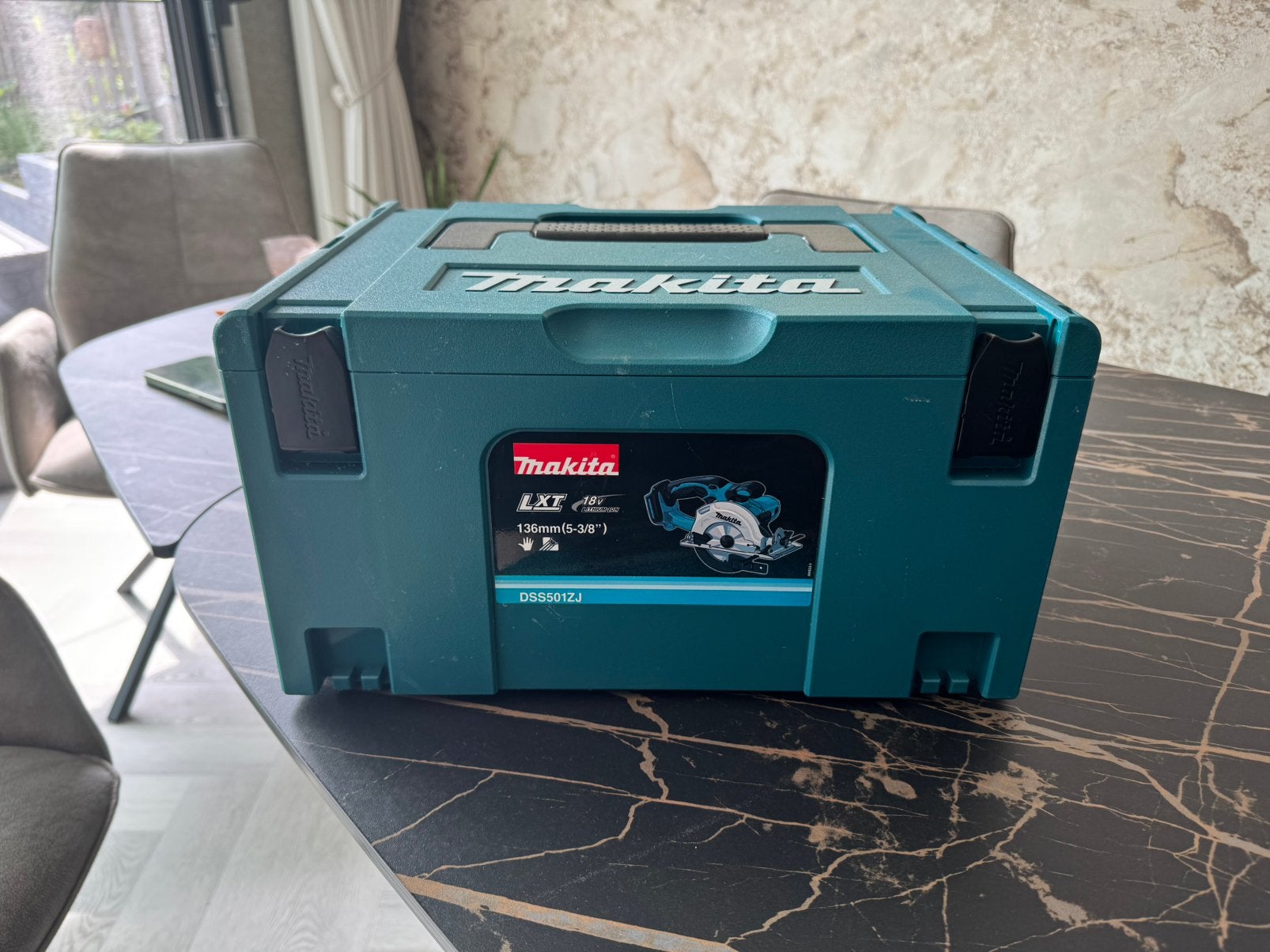 Makita - DSS501ZJ, Cirkelzaag, Nieuw, Ophalen of Verzenden, 30 tot 70 mm