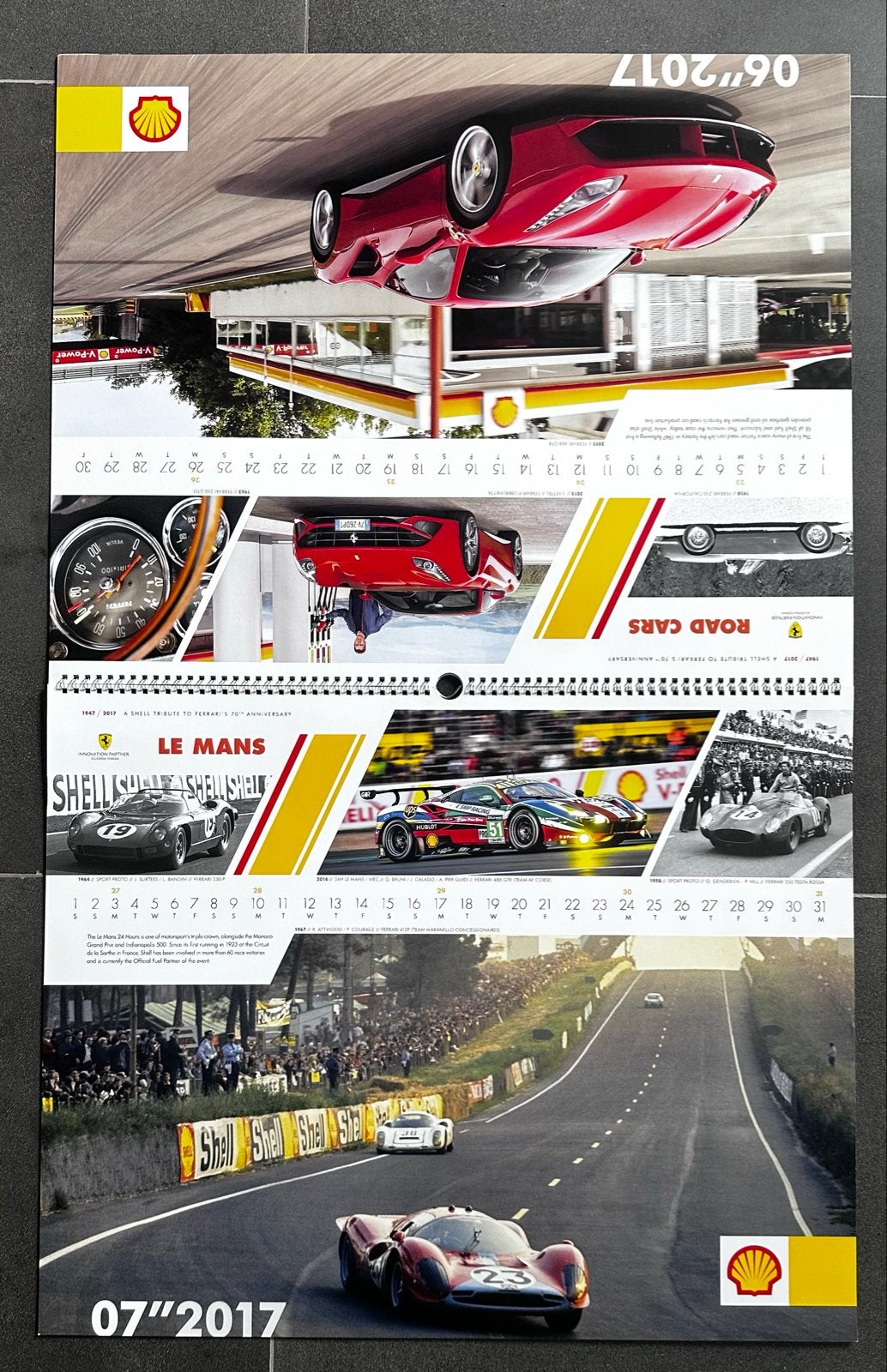 Ferrari jaar kalenders, Diversen, Kalenders, Zo goed als nieuw, Jaarkalender, Ophalen of Verzenden