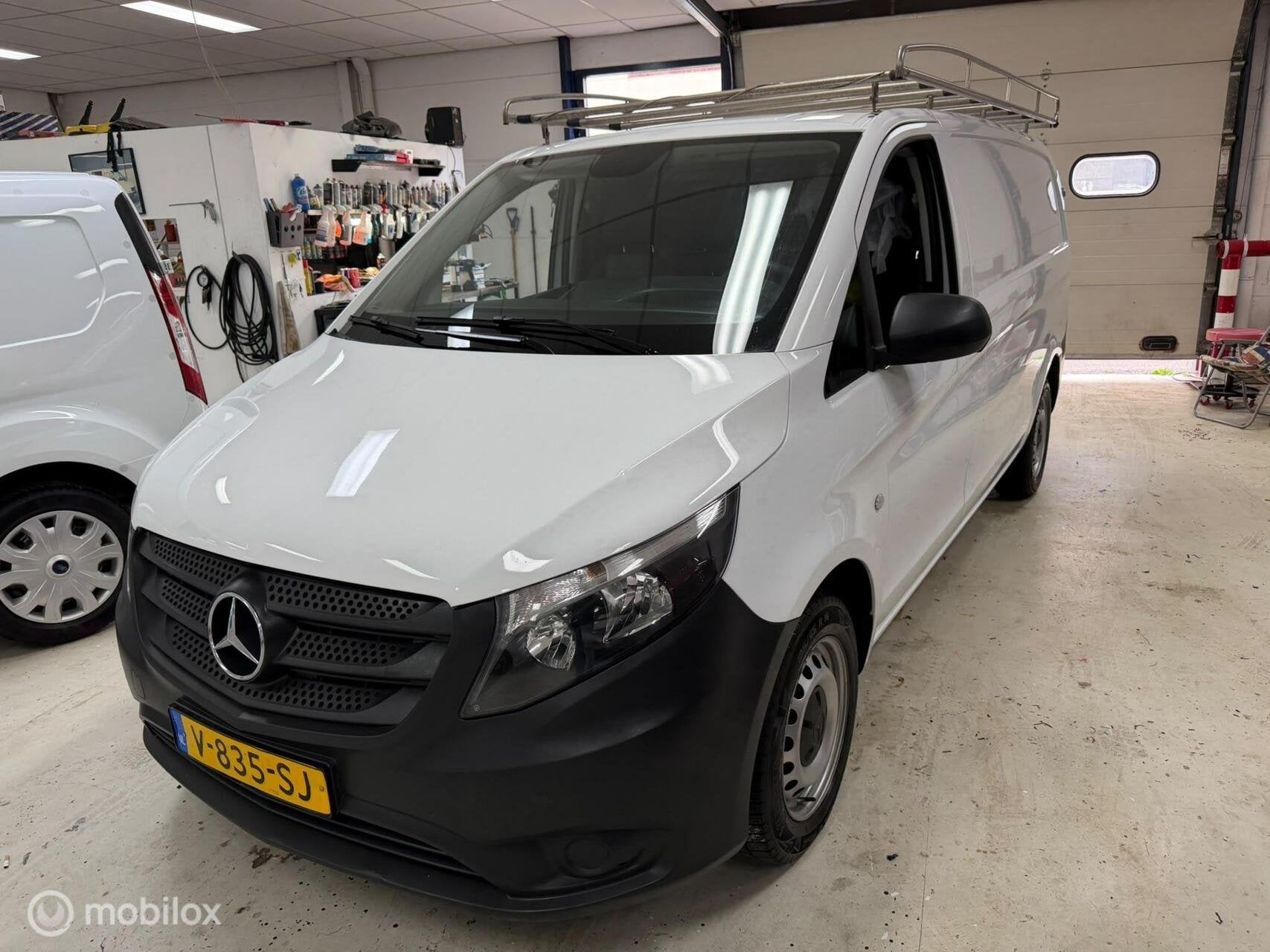 Mercedes Vito Bestel 109 CDI Economy, Auto's, Gebruikt, Euro 6, 4 cilinders, Wit