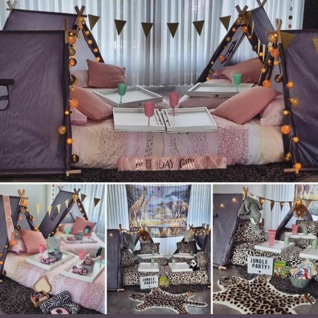 Te koop! Benodigdheden voor een compleet slaapfeestje!, Ophalen of Verzenden, Gebruikt, Overige typen