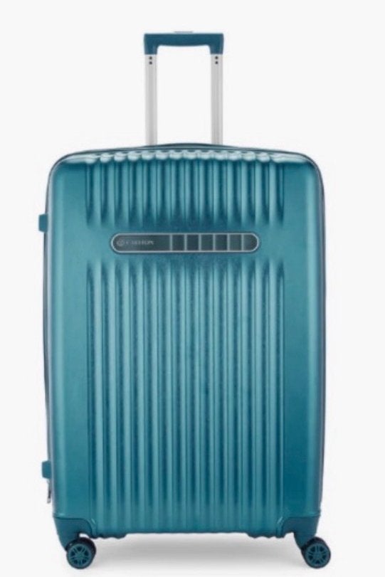 Carlton Meridian 81 Koffer - Deep Teal, Ophalen, Hard kunststof, 45 tot 55 cm, Zo goed als nieuw