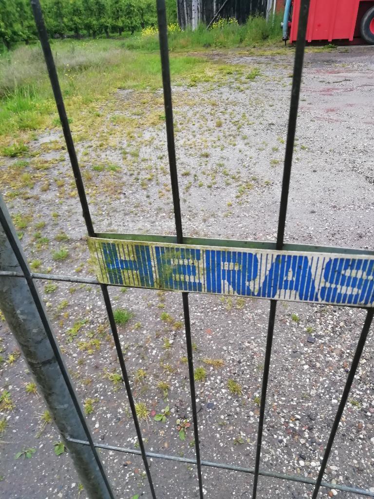 Te koop hekken., Tuin en Terras, Tuinhekken en Hekwerk, Ophalen, Gebruikt, IJzer, Gaashekwerk