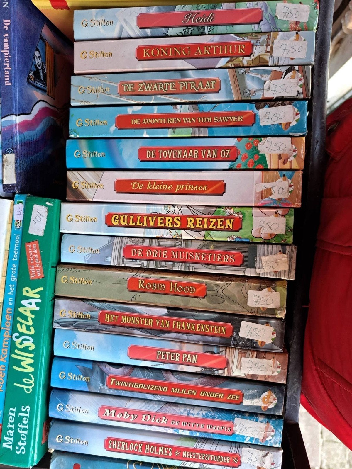 geronimo stilton  bekende verhalen, Ophalen of Verzenden, Zo goed als nieuw, Fictie algemeen