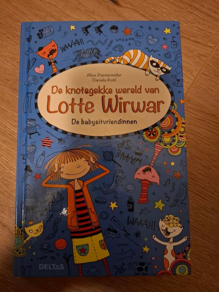 De knotsgekke wereld van Lotte Wirwar, Boeken, Ophalen of Verzenden, Zo goed als nieuw, Alice Pantermüller, Daniela Kohl, Fictie