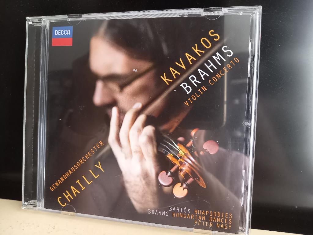 Brahms - Kavakos - Violin Concerto - Chailly, Ophalen of Verzenden, Modernisme tot heden, Zo goed als nieuw, Overige typen
