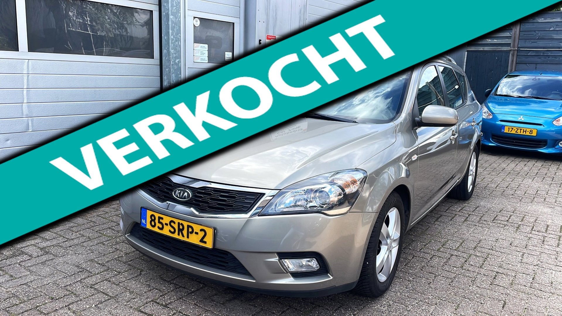 Kia Cee'd Sporty Wagon 1.4 CVVT Navigator-Navi-Clima-Cruise, Auto's, Stof, Gebruikt, 4 cilinders, 1396 cc