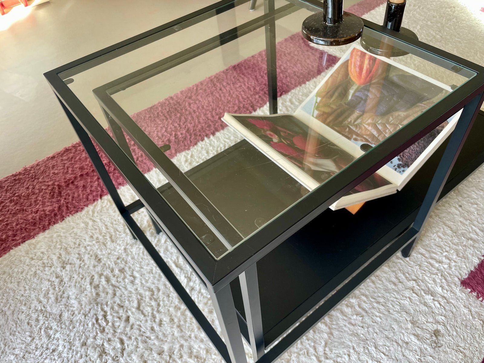 Ikea Vittsjö salontafel, Ophalen, 50 – 75, Gebruikt, 50 tot 100 cm
