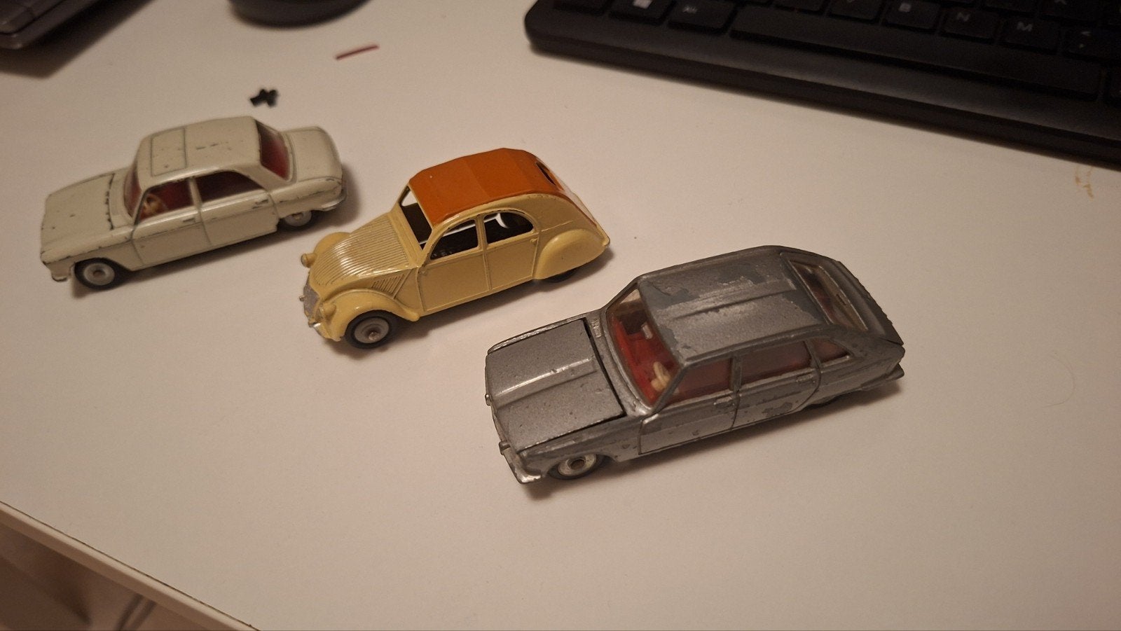 3 dinky toys Meccano, Ophalen, Gebruikt, Auto, Dinky Toys