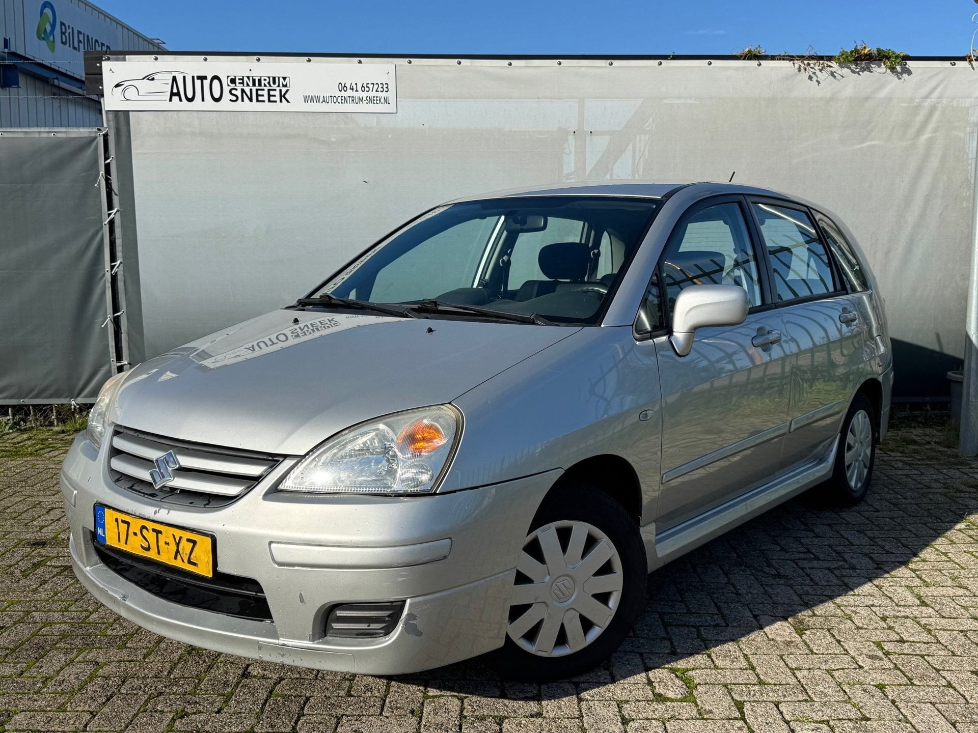 Suzuki Liana 1.6 GLS - NWE APK - Airco - Elektr ramen, Auto's, Voorwielaandrijving, Stof, Zwart, 4 cilinders