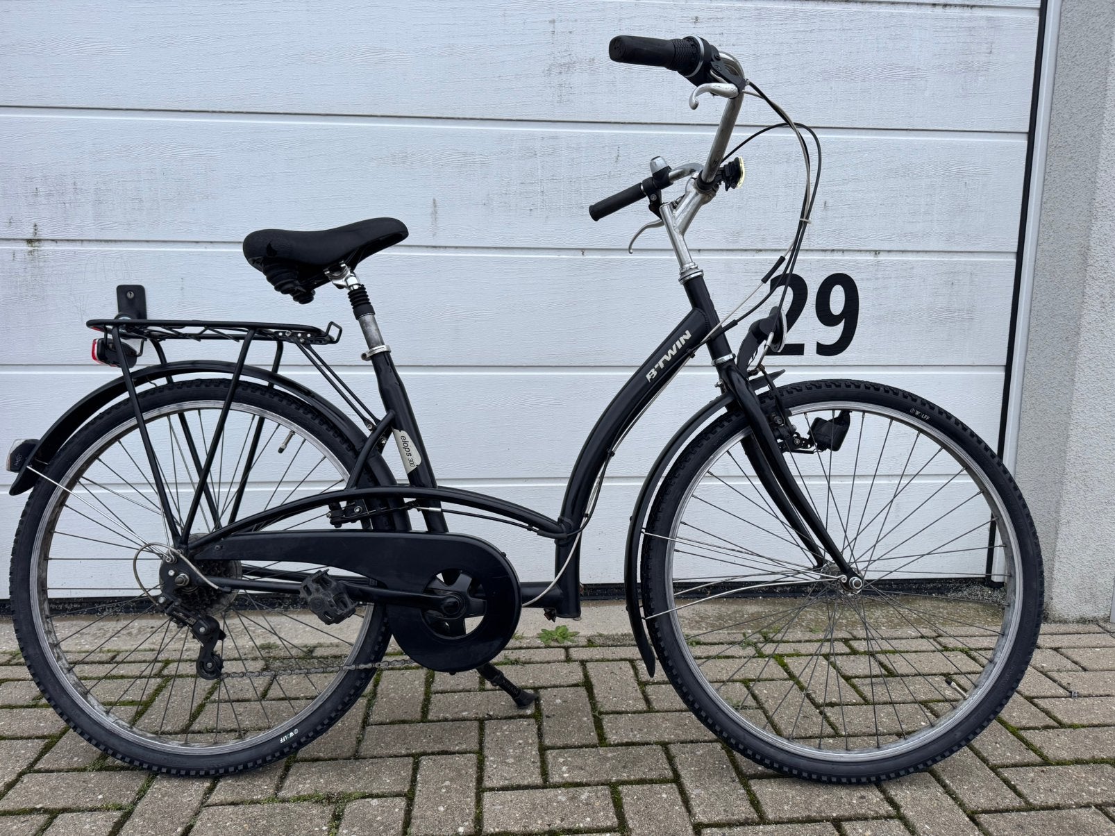 B'Twin Elops 300 dames-/stadsfiets – 44 cm – NIEUWE BANDEN!, Ophalen of Verzenden, Zo goed als nieuw, Overige merken