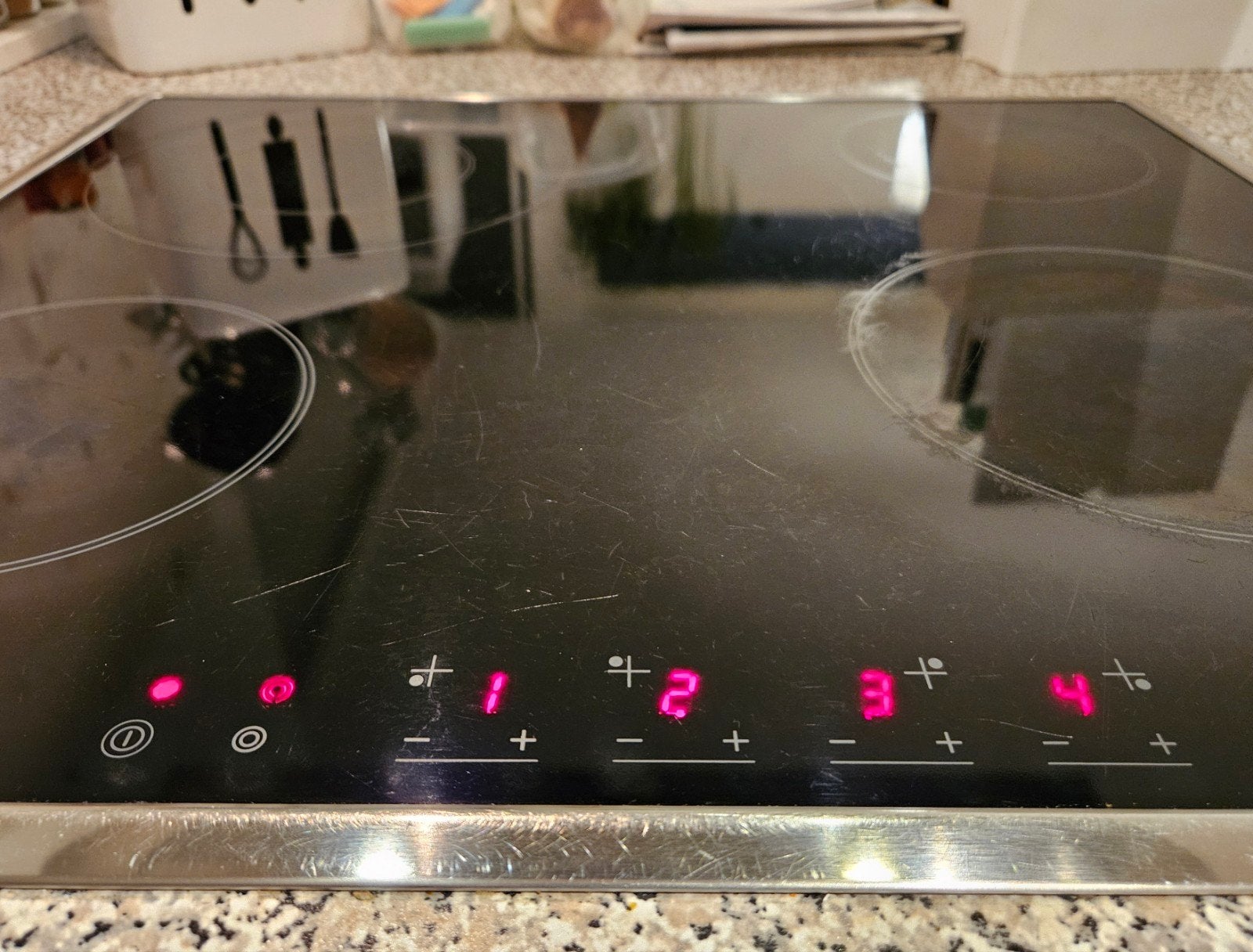 Siemens Keramische Kookplaat, Witgoed en Apparatuur, Ophalen, Gebruikt, Keramisch, 4 kookzones