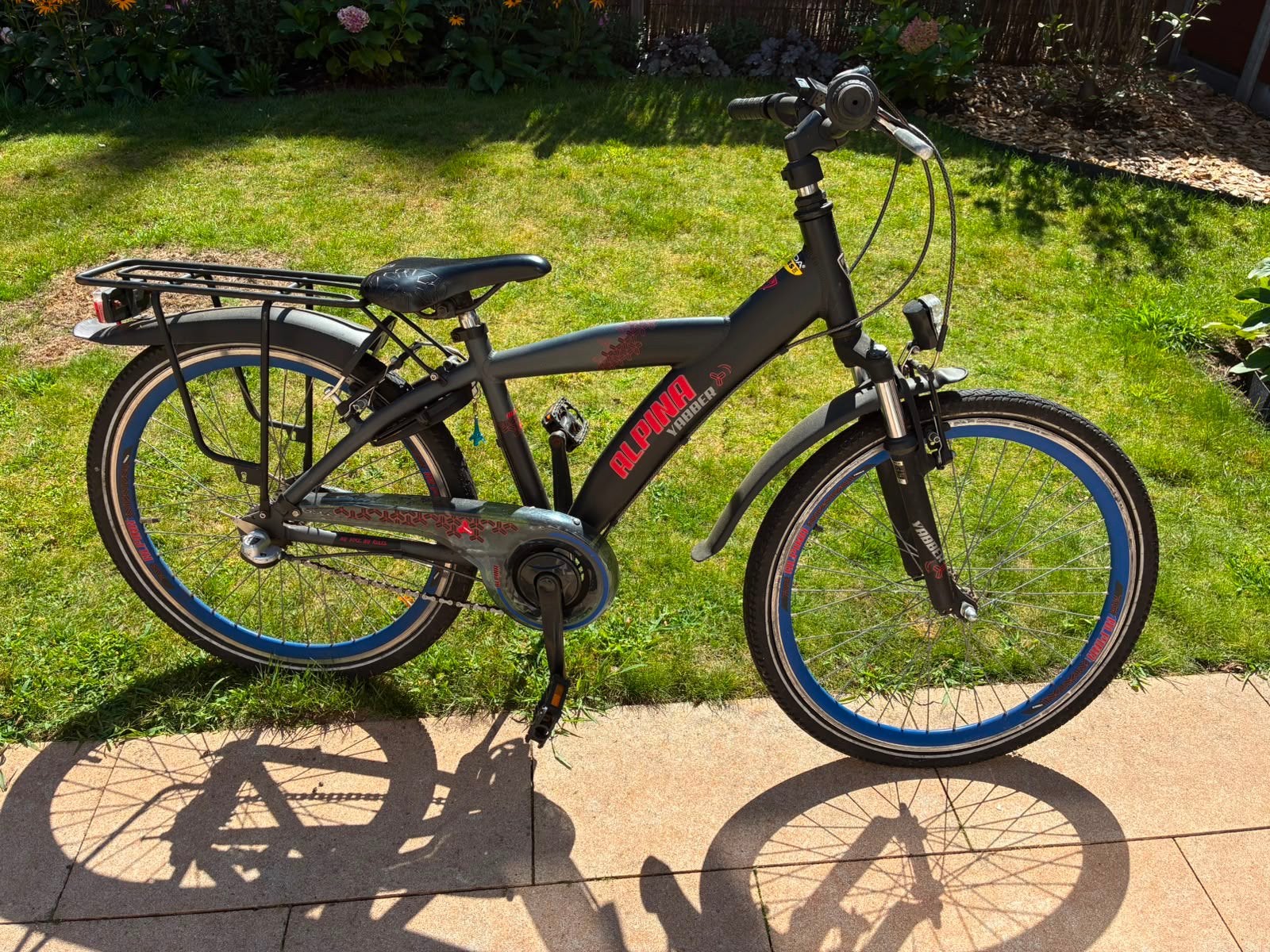 Kinderfiets - Jongen - 24 inch - Alpina Yaber, Fietsen en Brommers, Ophalen, Gebruikt, 24 inch