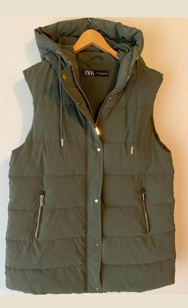 Nieuw! Verzenden €3.49 Groene Bodywarmer ZARA Maat 42-44/ XL, Ophalen of Verzenden, Nieuw, Maat 56/58 (XL), Groen