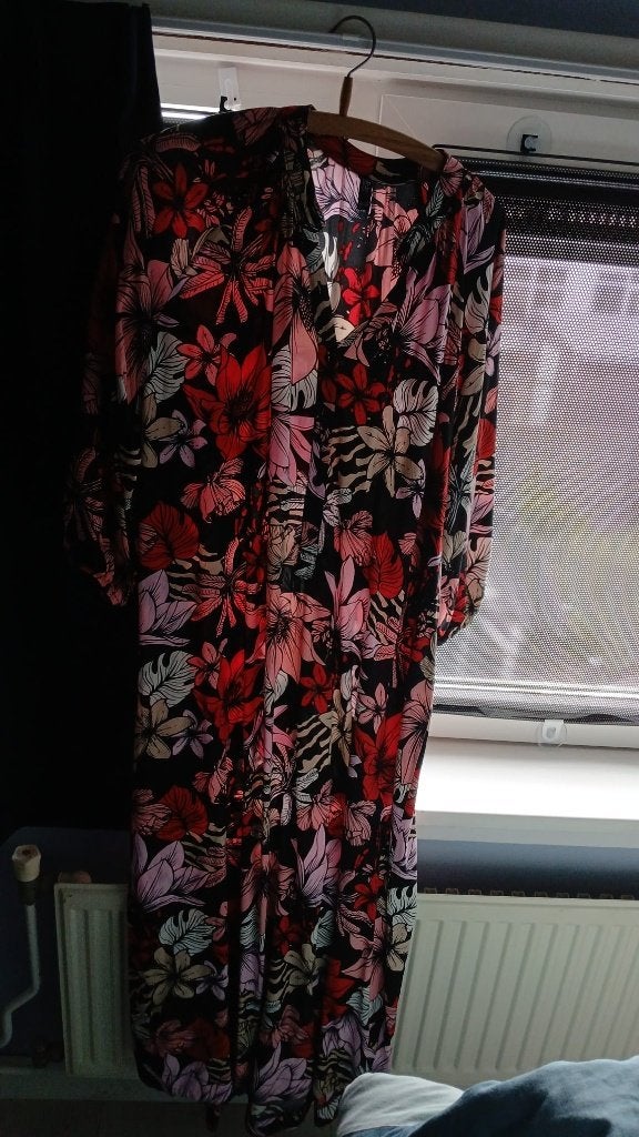 Jurk, Kleding | Dames, Meerkleurig, Maat 46/48 (XL) of groter, Ophalen of Verzenden, Gedragen