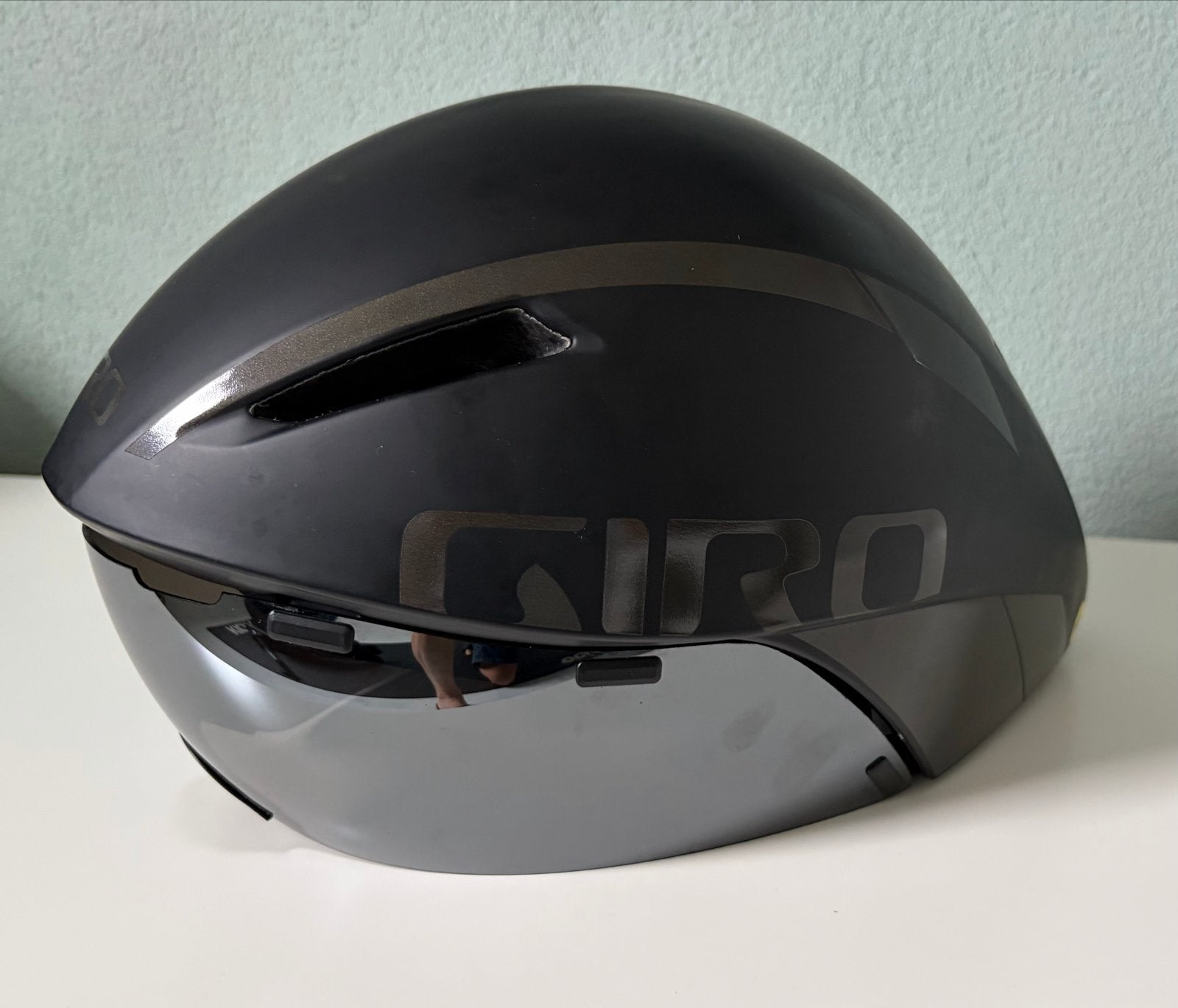 Giro Aerohead MIPS tijdrithelm met vizier maat S, Ophalen of Verzenden, Zo goed als nieuw, Overige maten, Heer of Dame