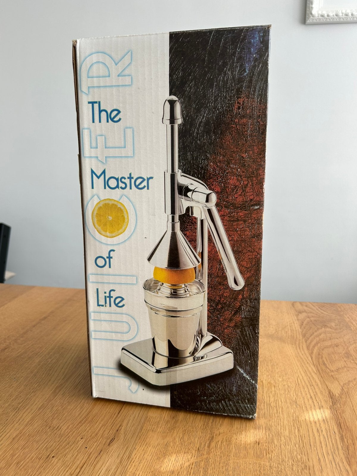 Fraaie handmatige citruspers, Ophalen of Verzenden, Zo goed als nieuw, Handmatig, Citruspers