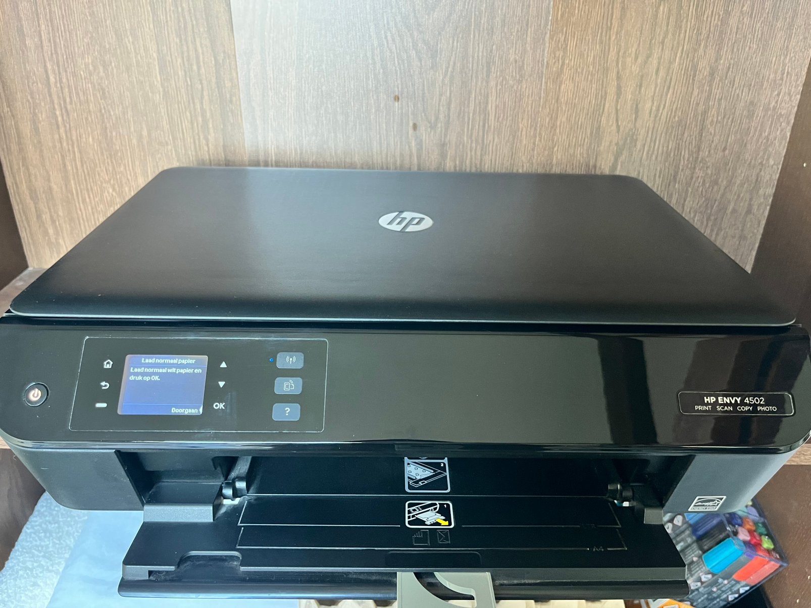 Printer HP Envy 4502, Computers en Software, Printers, Ophalen, Zo goed als nieuw, Scannen