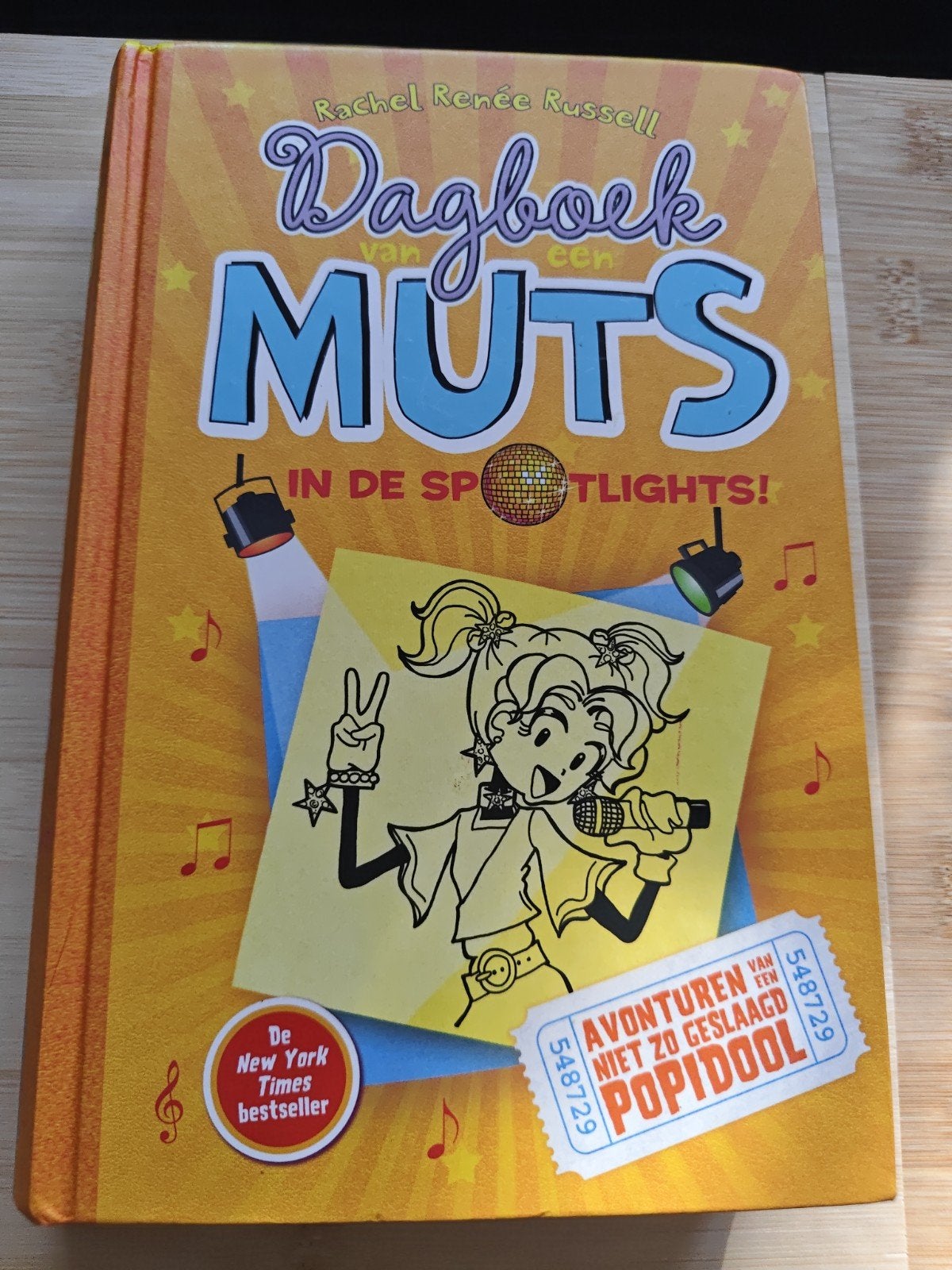 Dagboek van een Muts:In de Spotlights! (Rachel Renée Russell, Ophalen, Zo goed als nieuw, Rachel Renée Russell, Fictie