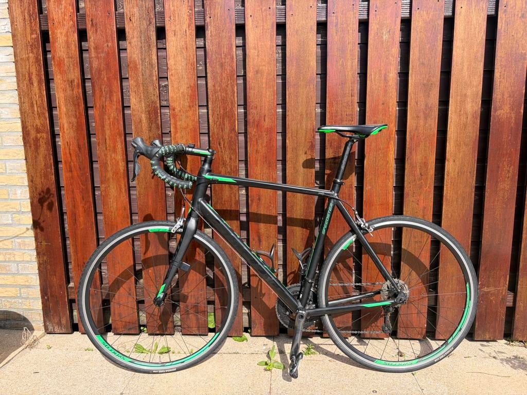 Scott Speedster 30 XL (58 inch) Tiagra 4700 in zwart/groen, Fietsen en Brommers, Fietsen | Racefietsen, 28 inch, Aluminium, Zo goed als nieuw