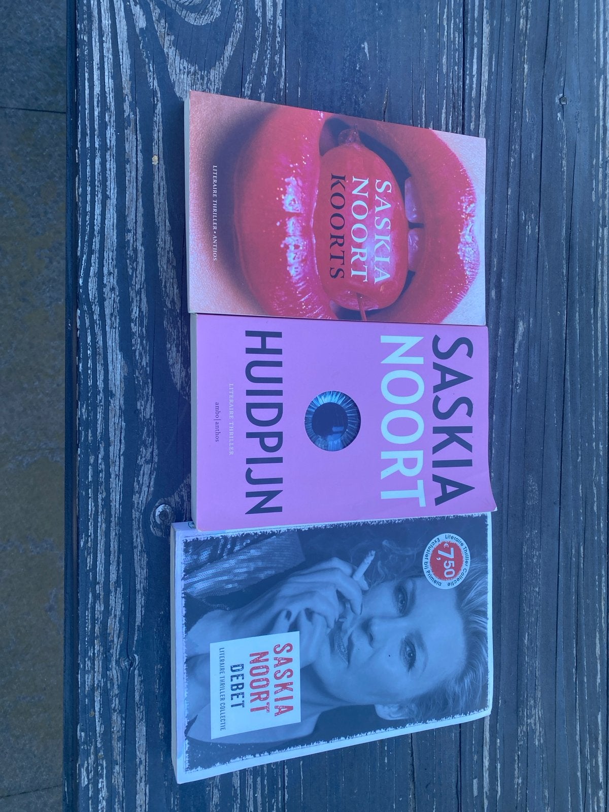 3 literaire thrillers van Saskia Noort: Koorts, Huidpijn, De, Ophalen of Verzenden, Gelezen