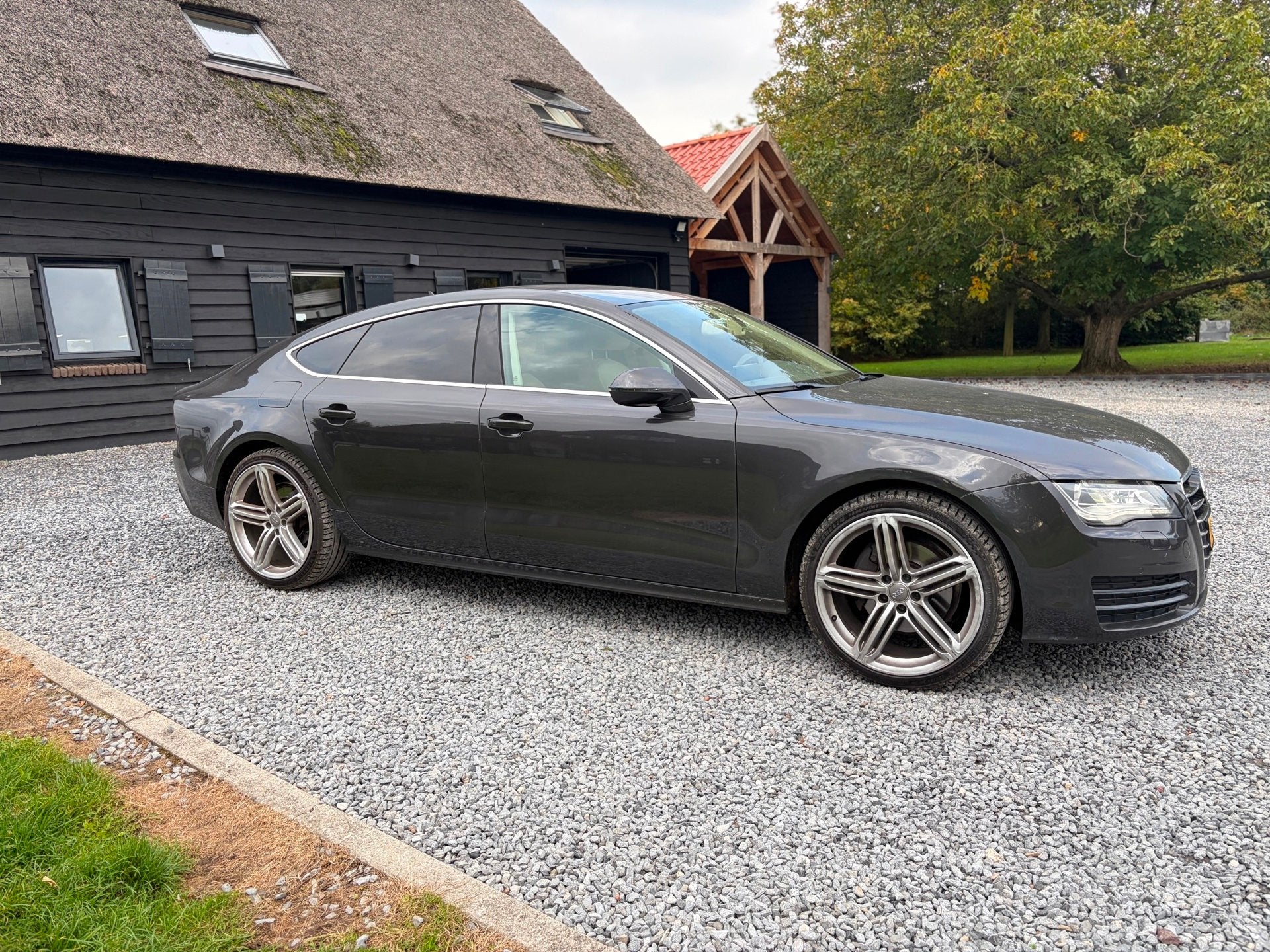 Audi A7 Sportback 3.0 TDI Pro Line plus, Auto's, Euro 5, 4 stoelen, Leder, Bedrijf
