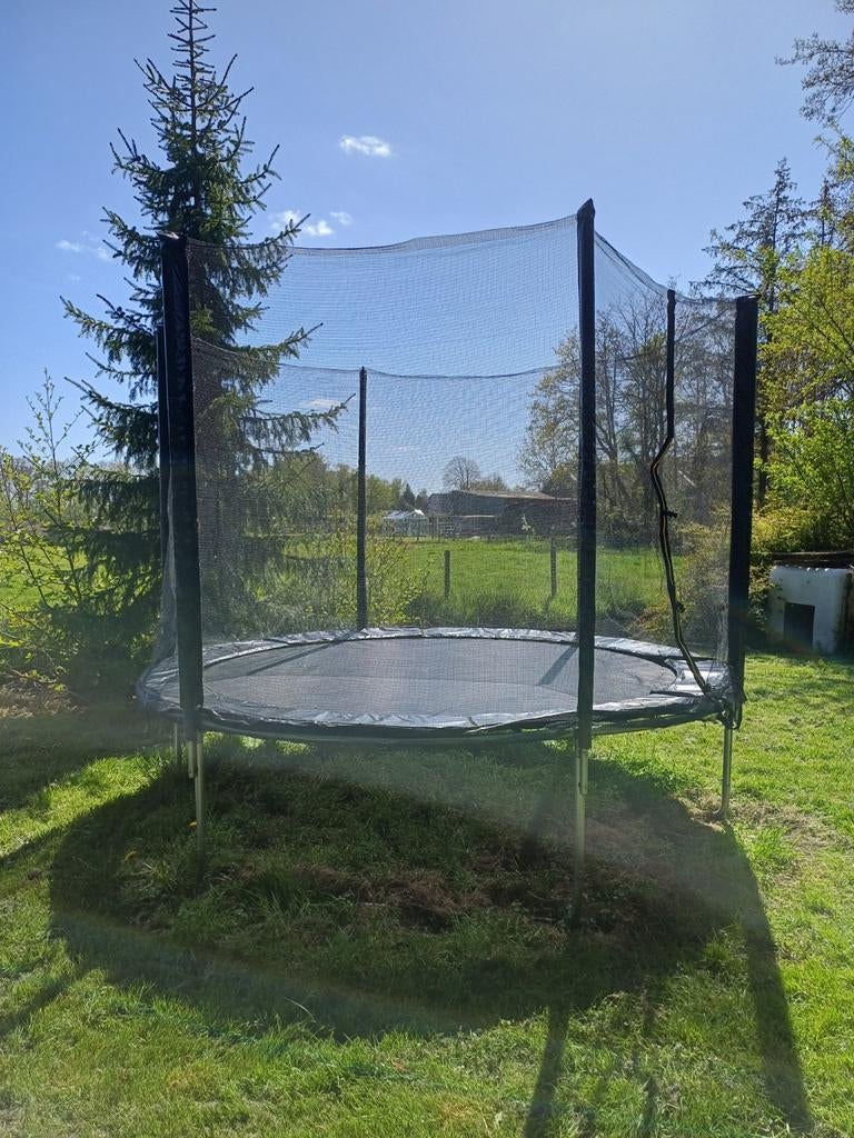 Trampoline, Kinderen en Baby's, Speelgoed | Buiten | Trampolines, Ophalen, Zo goed als nieuw