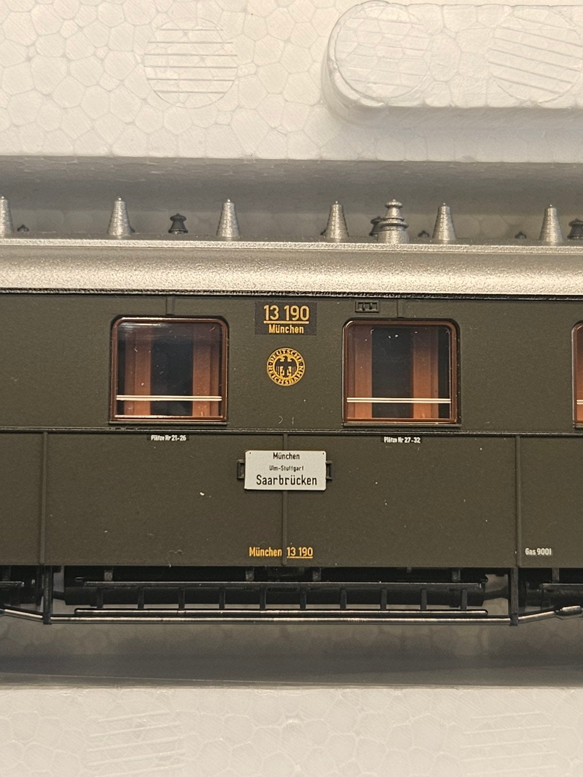 Märklin H0 Sneltreinwagen-Set "D 119" / Epoche II 42763, Z, Z, Gelijkstroom of Wisselstroom, Wagon