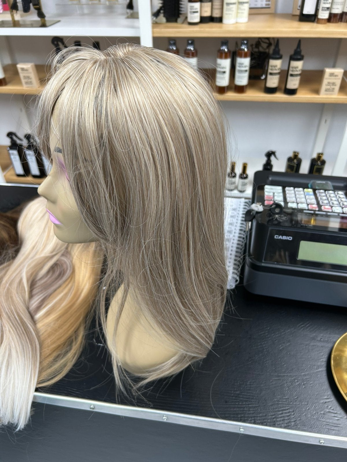 Haartopper Toupet voor dicht&vol haar 40cm lang 30%korting, Ophalen of Verzenden, Nieuw, Pruik of Haarverlenging