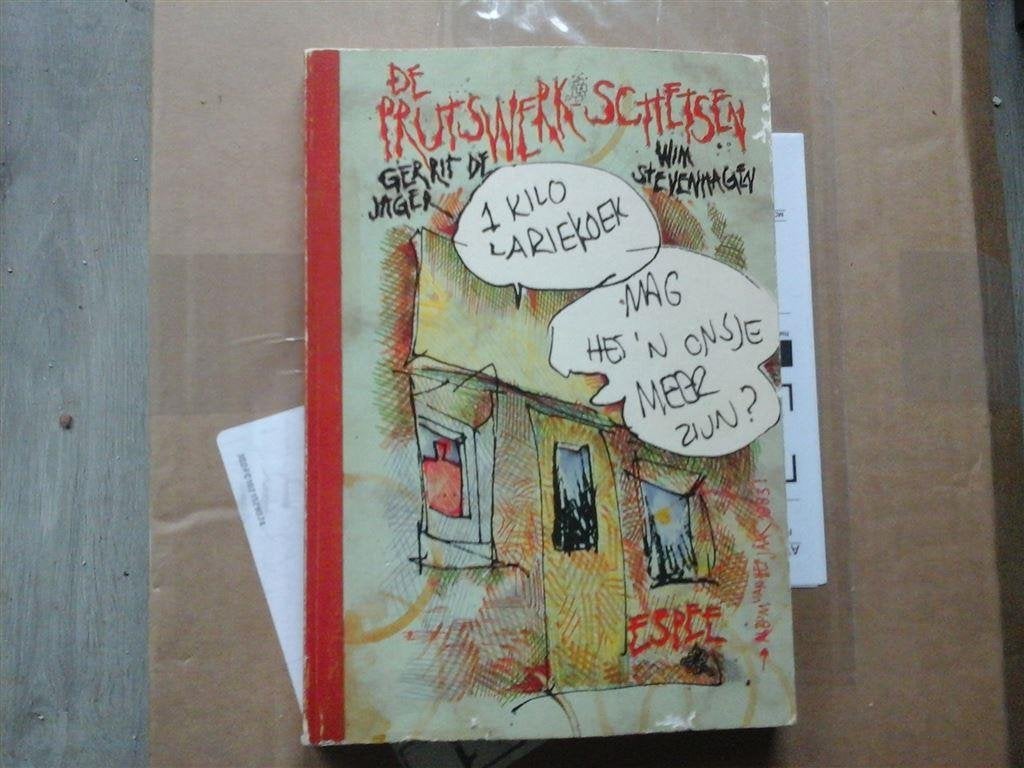 ns5-de prutswerk schetsen-goede staat, Eén stripboek, Ophalen of Verzenden, Zo goed als nieuw