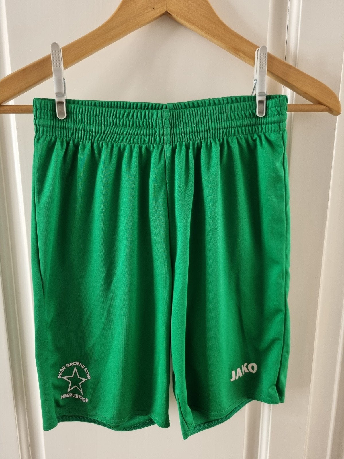 Sportbroekje Groene Ster Heerlerheide maat 164, Ophalen of Verzenden, Zo goed als nieuw, Meisje, Broek