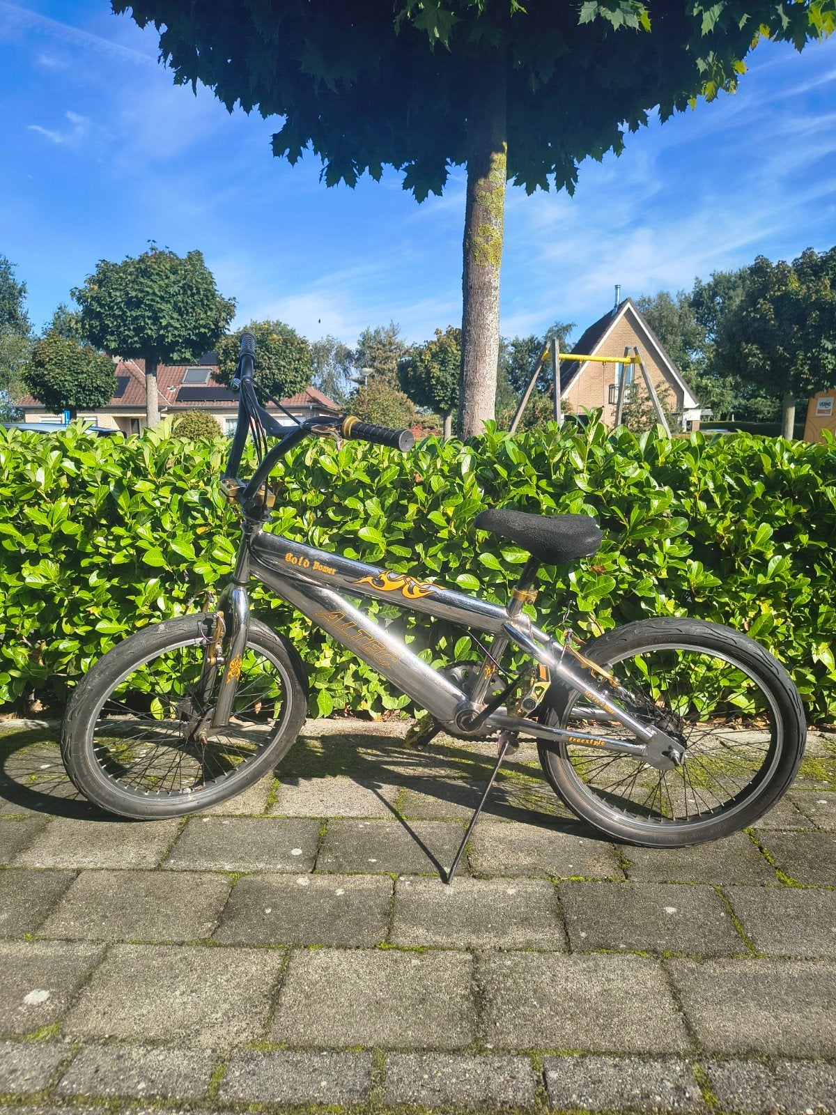 BMX met wat aandachtspunten 20 inch, Fietsen en Brommers, Ophalen, Altec, Velgrem, Stuur 360° draaibaar