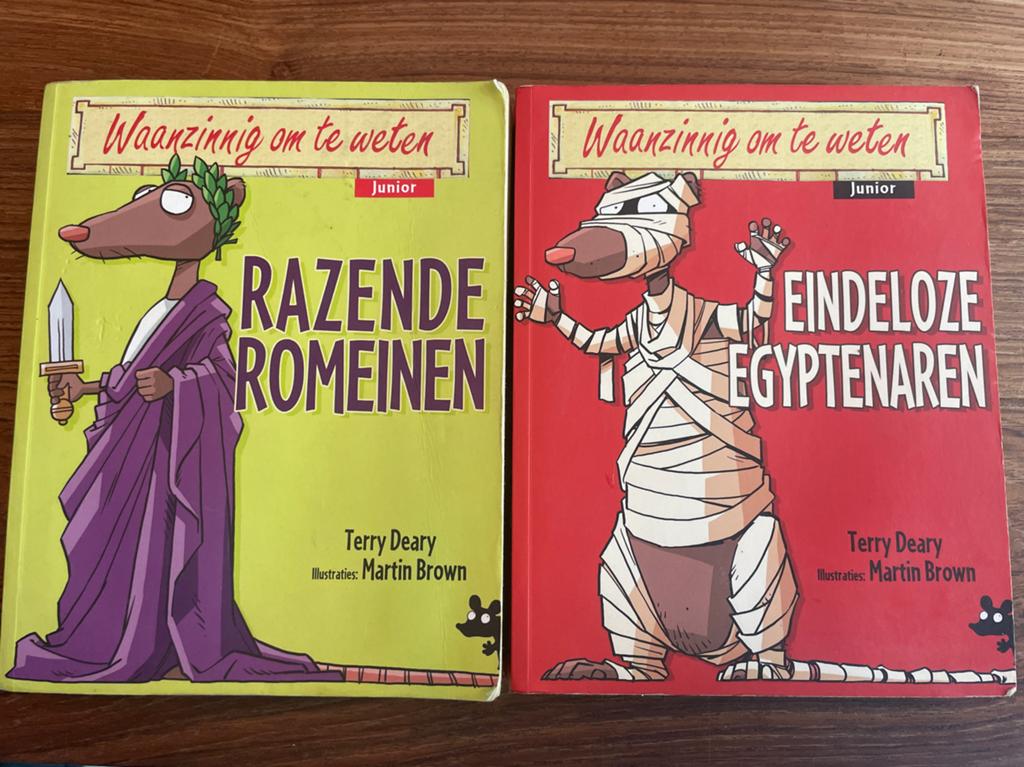 Waanzinnig om te weten: Romeinen & Egyptenaren, Boeken, Ophalen of Verzenden, Zo goed als nieuw