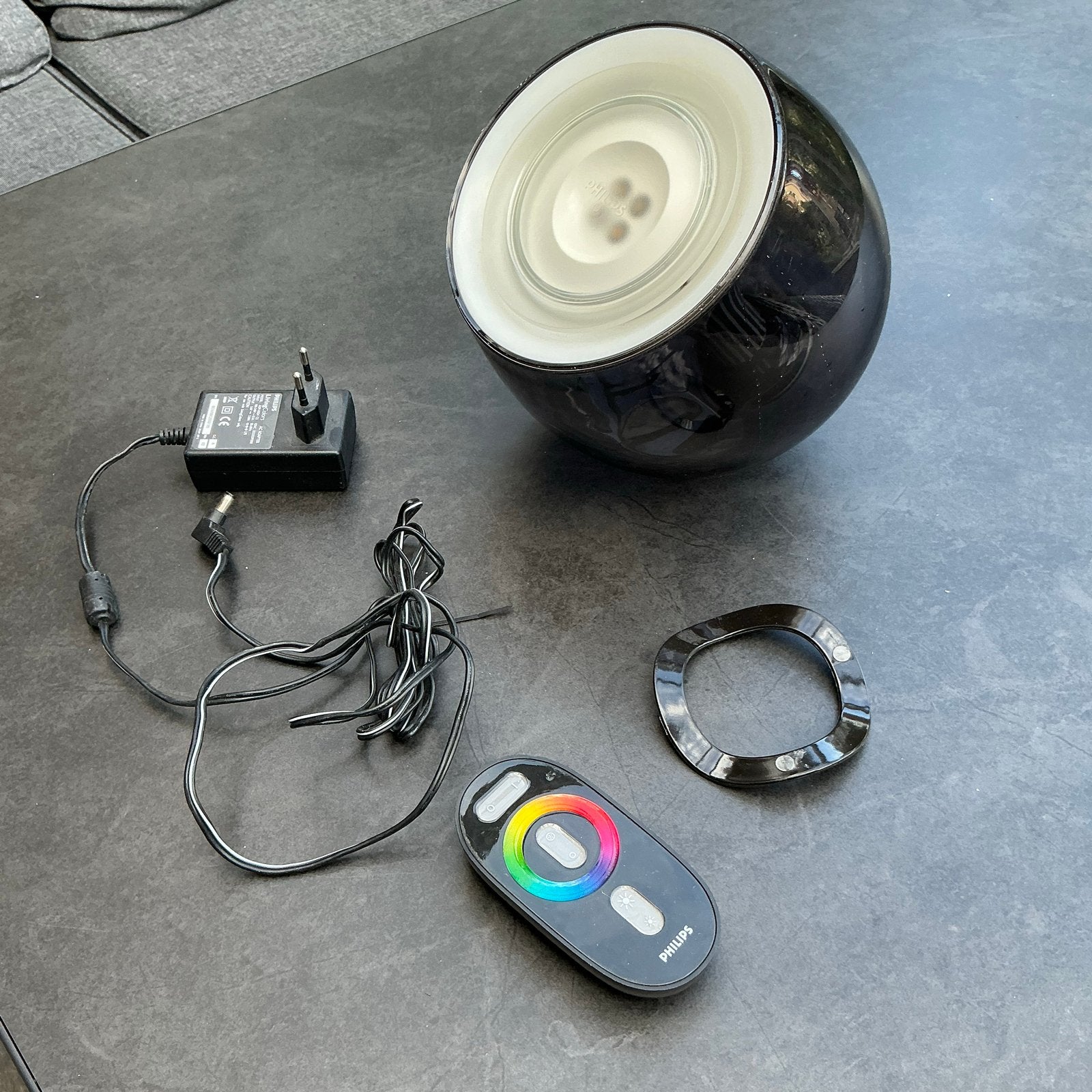 Philips LivingColors LED Tafellamp met Afstandsbediening, Kunststof, Overige fittingen, Ophalen of Verzenden, Sfeerlamp