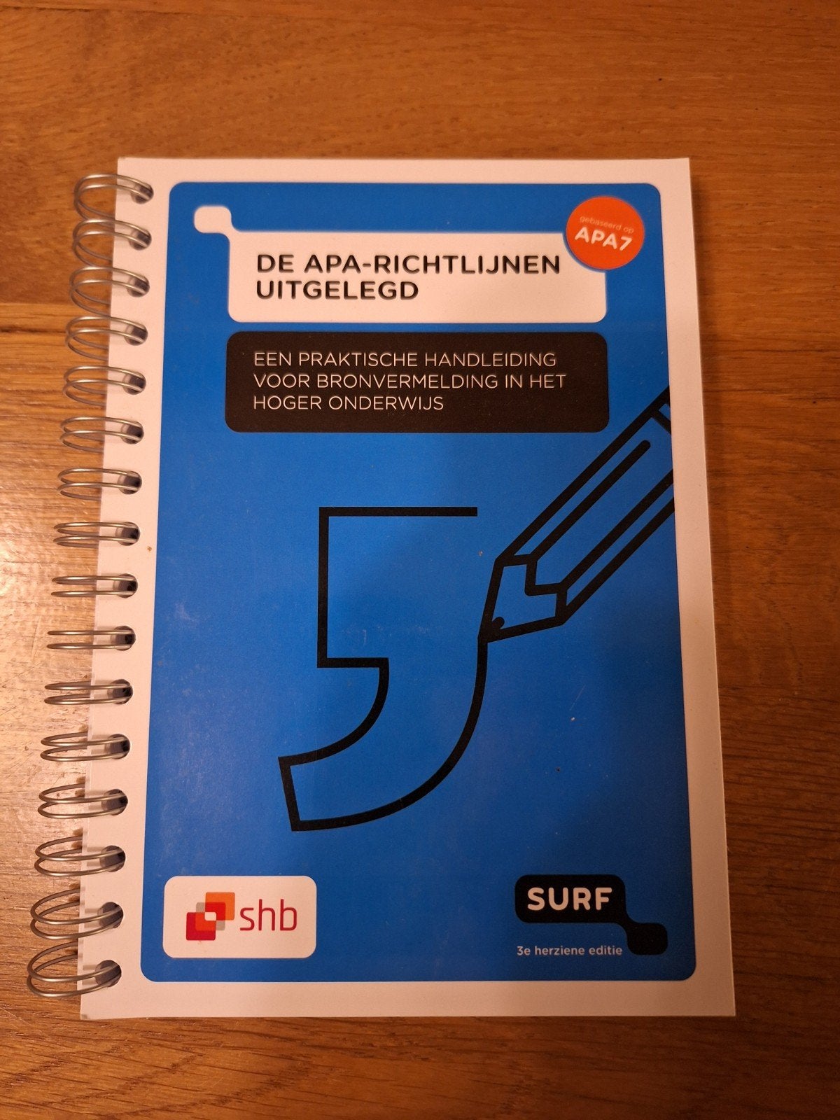 De APA-richtlijnen uitgelegd - 3e herziene editie, Ophalen of Verzenden, Zo goed als nieuw, HBO, SHB / SURF