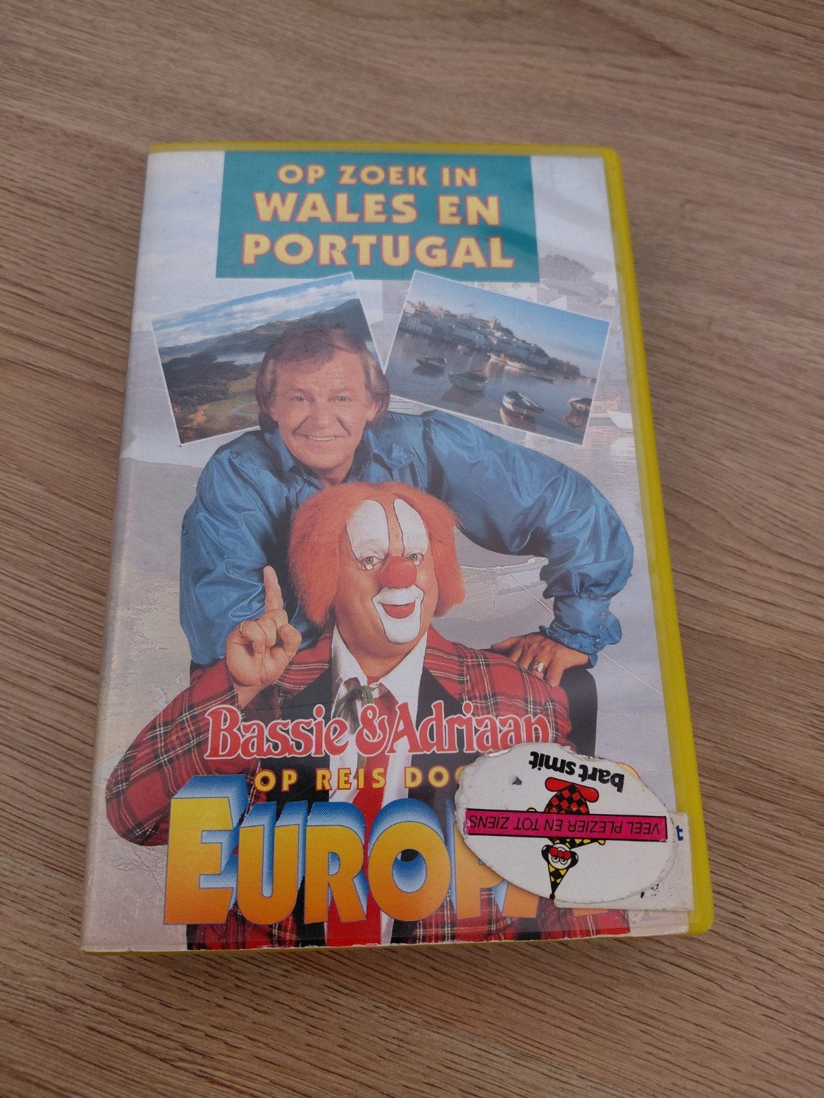 CNR Bassie en Adriaan Europa deel 2 Wales Portugal VHS, Cd's en Dvd's, VHS | Kinderen en Jeugd, Gebruikt, Alle leeftijden, Kinderprogramma's en -films