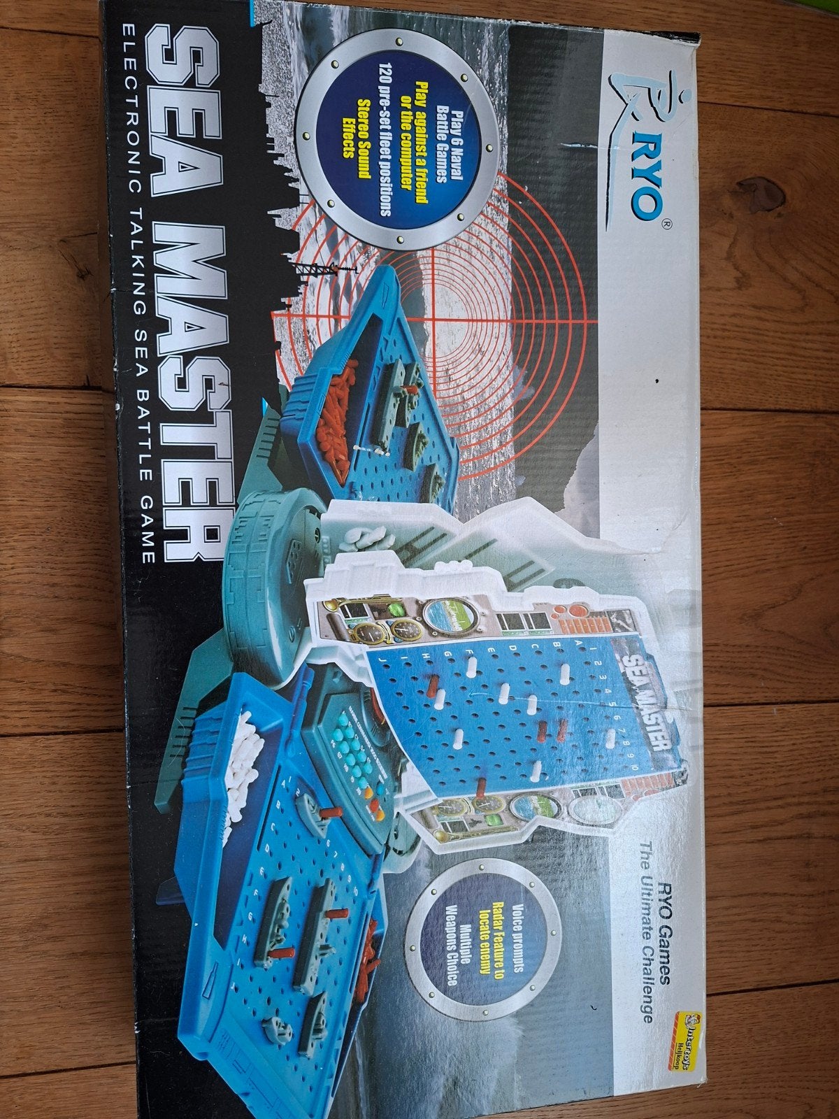 Sea Master Elektronisch Zeeslag Spel - RYO Games, Hobby en Vrije tijd, Een of twee spelers, Ophalen of Verzenden, Gebruikt