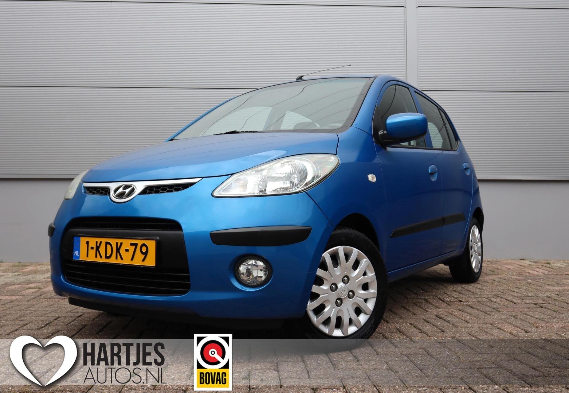 Hyundai i10 1.1 Pure Airco/Radio-CD-Mp3/Isofix, Auto's, Voorwielaandrijving, Gebruikt, 4 cilinders, Met garantie (alle)