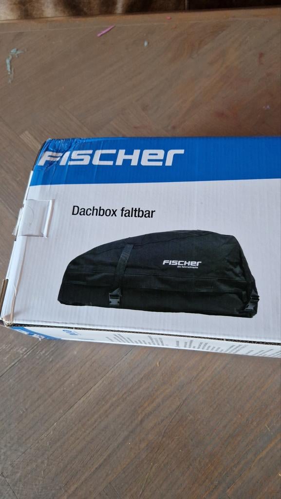 Fischer opvouwbare dakkoffer 270L - Nieuw in doos, Ophalen of Verzenden, Nieuw