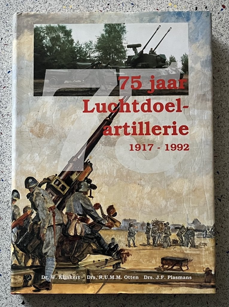 75 jaar luchtdoelartillerie 1917 - 1992, Verzenden, Niet van toepassing, Zo goed als nieuw, Overige onderwerpen