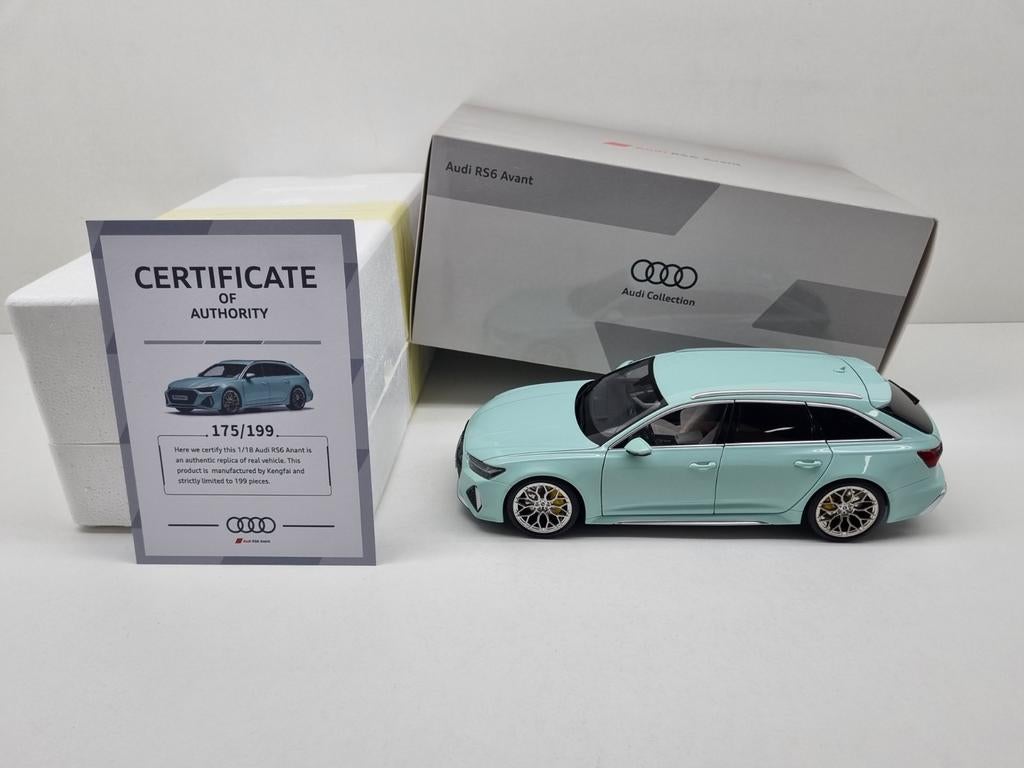 KiloWorks
Audi RS6 C8 Avant
1/199
1:18 Nieuw, Hobby en Vrije tijd, Modelauto's | 1:18, Nieuw, Auto, Ophalen of Verzenden