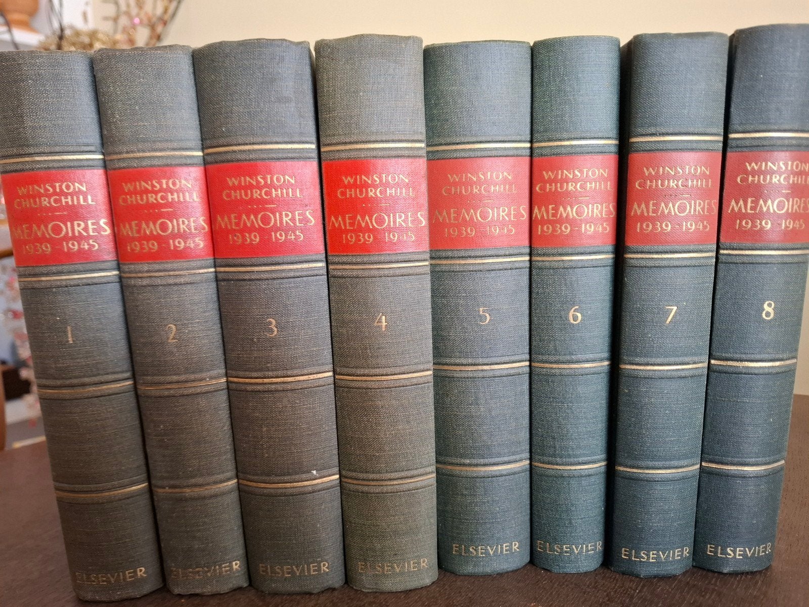 Memoires van Winston Churchill, Algemeen, Ophalen, Tweede Wereldoorlog, Gelezen