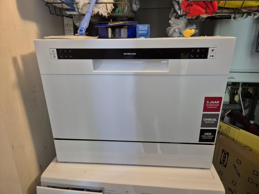 Inventum vaatwasser, Ophalen, Gebruikt, Minder dan 85 cm, 45 tot 60 cm