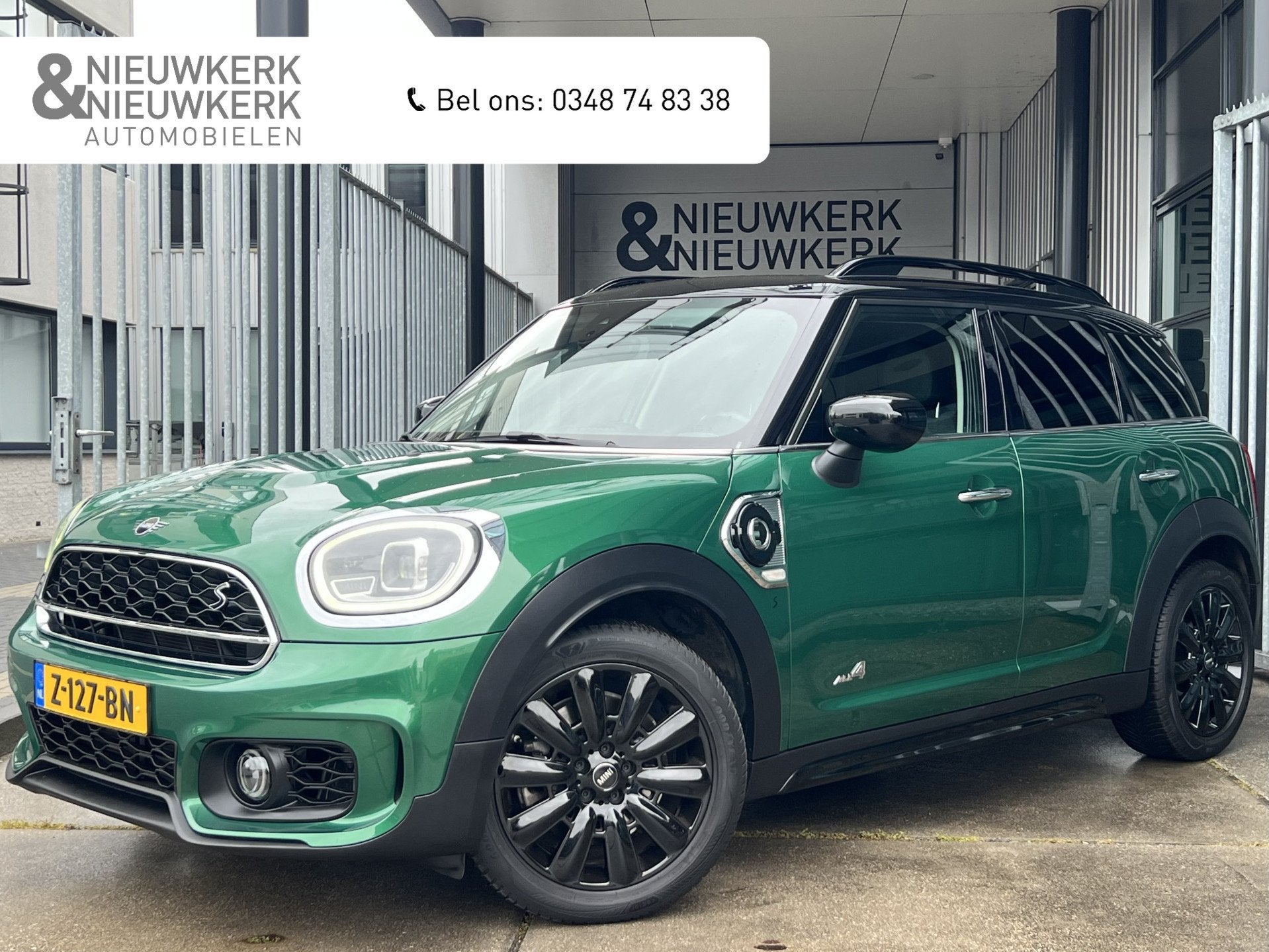 MINI Countryman 1.5 Cooper S E ALL4 JCW Chili | NAVI | CARPL, Automaat, Gebruikt, Met garantie (alle), Leder en Stof