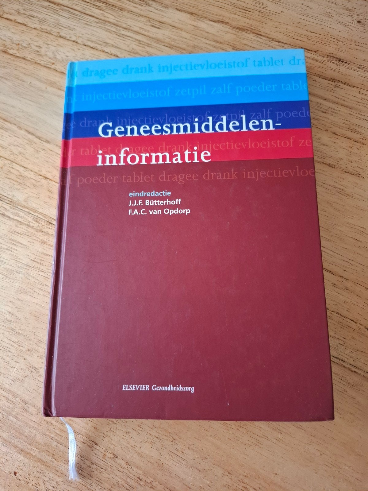 Geneesmiddelen-informatie - J.J.F. Bütterhoff, Ophalen of Verzenden, Zo goed als nieuw, Overige typen, J.J.F. Bütterhoff, F.A.C. van Opdorp