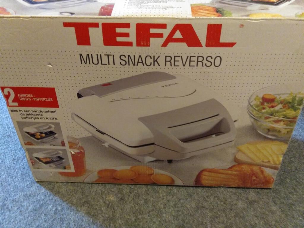 Tefal Multi Snack Revers: Tosti's en Poffertjes Maker, Ophalen