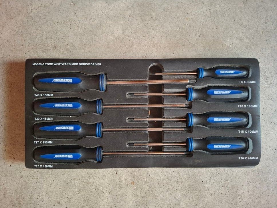 Nieuwe Westward Torx Schroevendraaierset - 8-delig, Ophalen of Verzenden, Nieuw, Schroevendraaier, Overige merken