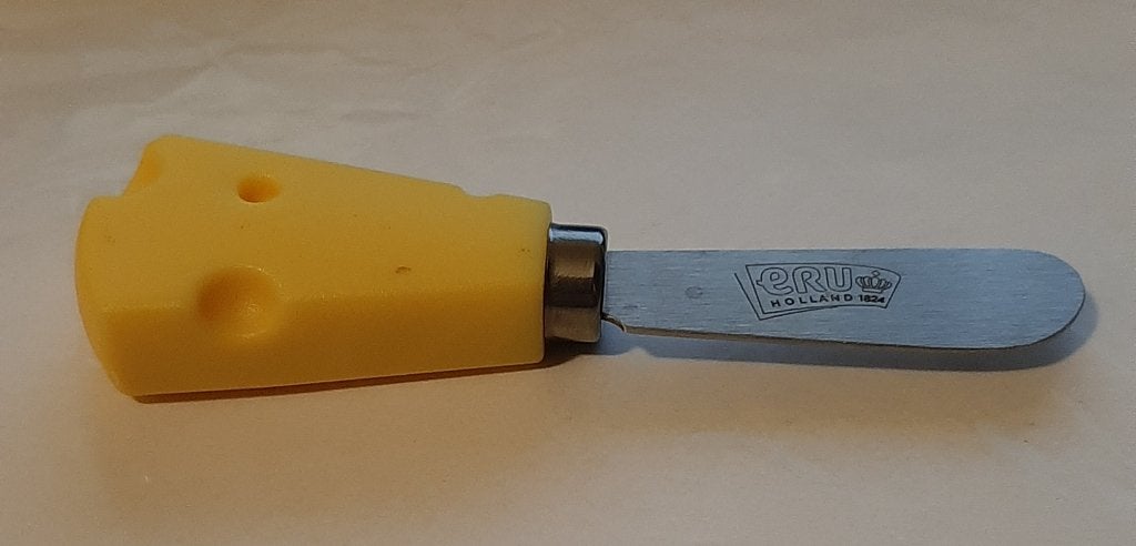 🧀Nieuw: Koninklijke ERU kaasmes - GRATIS VERZENDING️🏷️€7,-, Los bestek, Nieuw, Rvs of Chroom, Overige merken