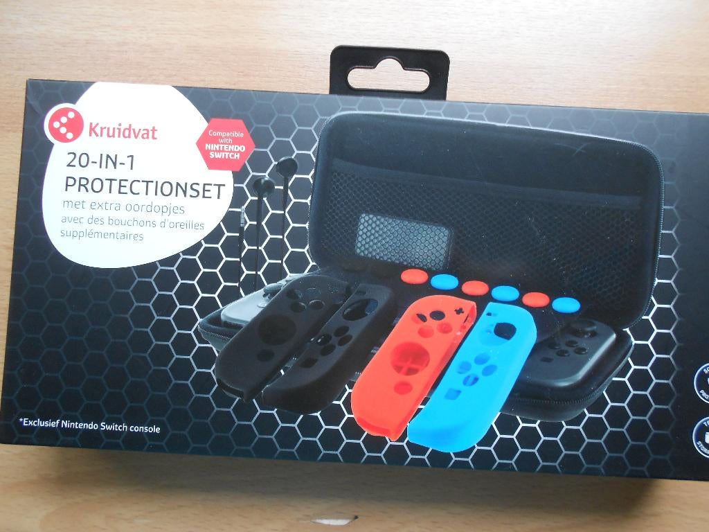 20-in-1 protection set compatible with Nintendo switch, Ophalen, Nieuw, Switch, Overige typen